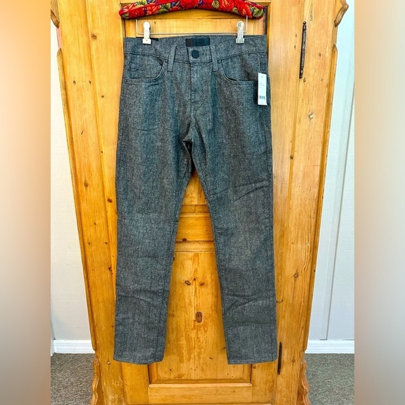 J Brand Kane Stretch Straight Fit Orbital Melange Gray Size 30 NWT - Picture 1 of 15